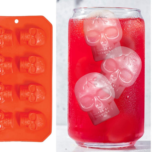Moule de Glaçons Têtes de Mort