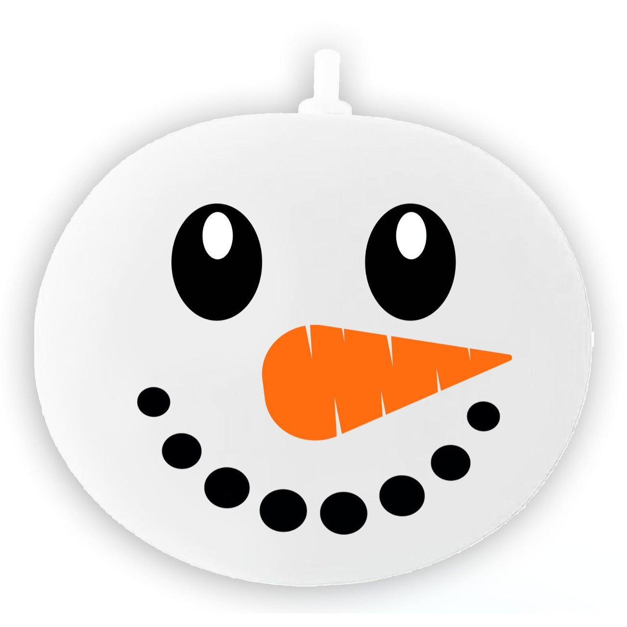 Pack de 5 ballons en latex Bonhomme de neige