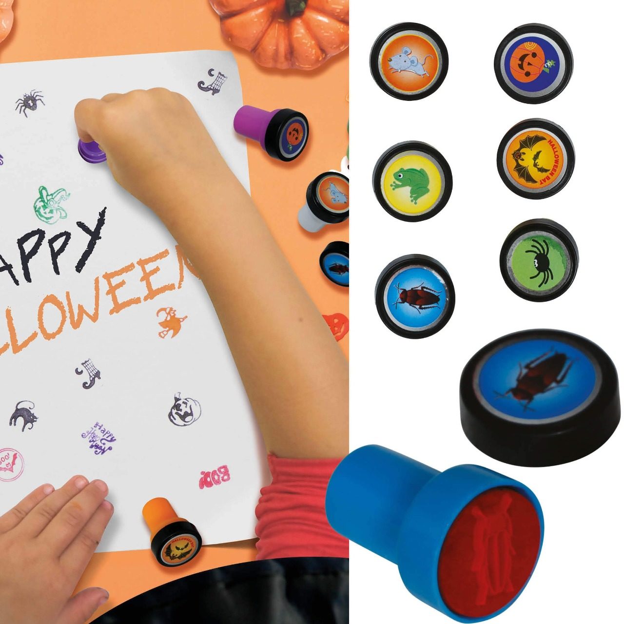 Pack de 6 Tampons Halloween