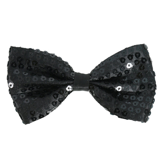 Nœud Papillon Noir À Paillettes