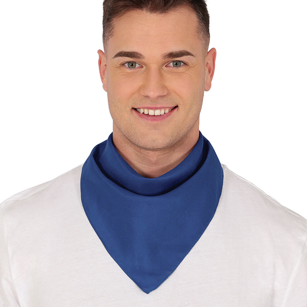 Foulard Bleu Foncé