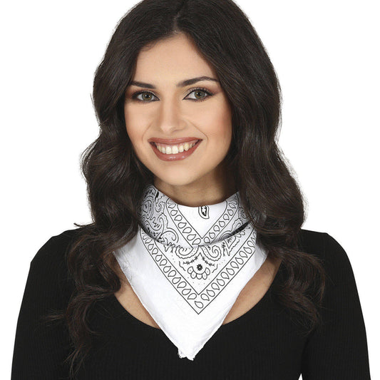 Foulard Cowboy Blanc