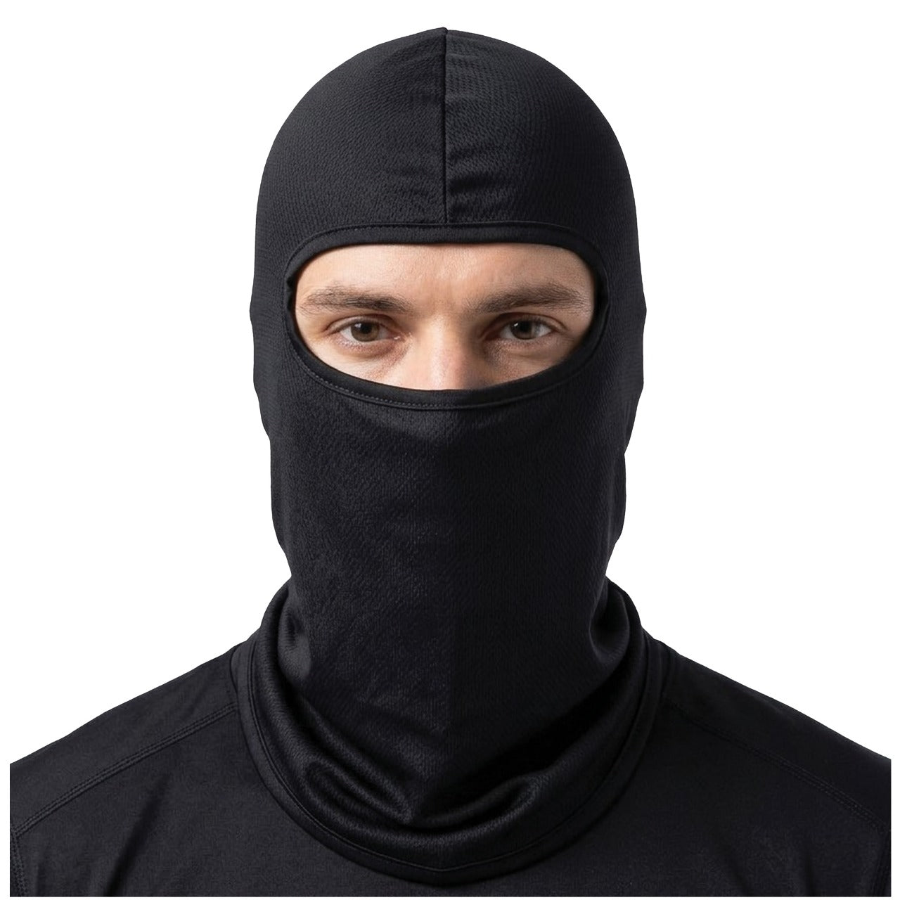 Cagoule Noire Fermée