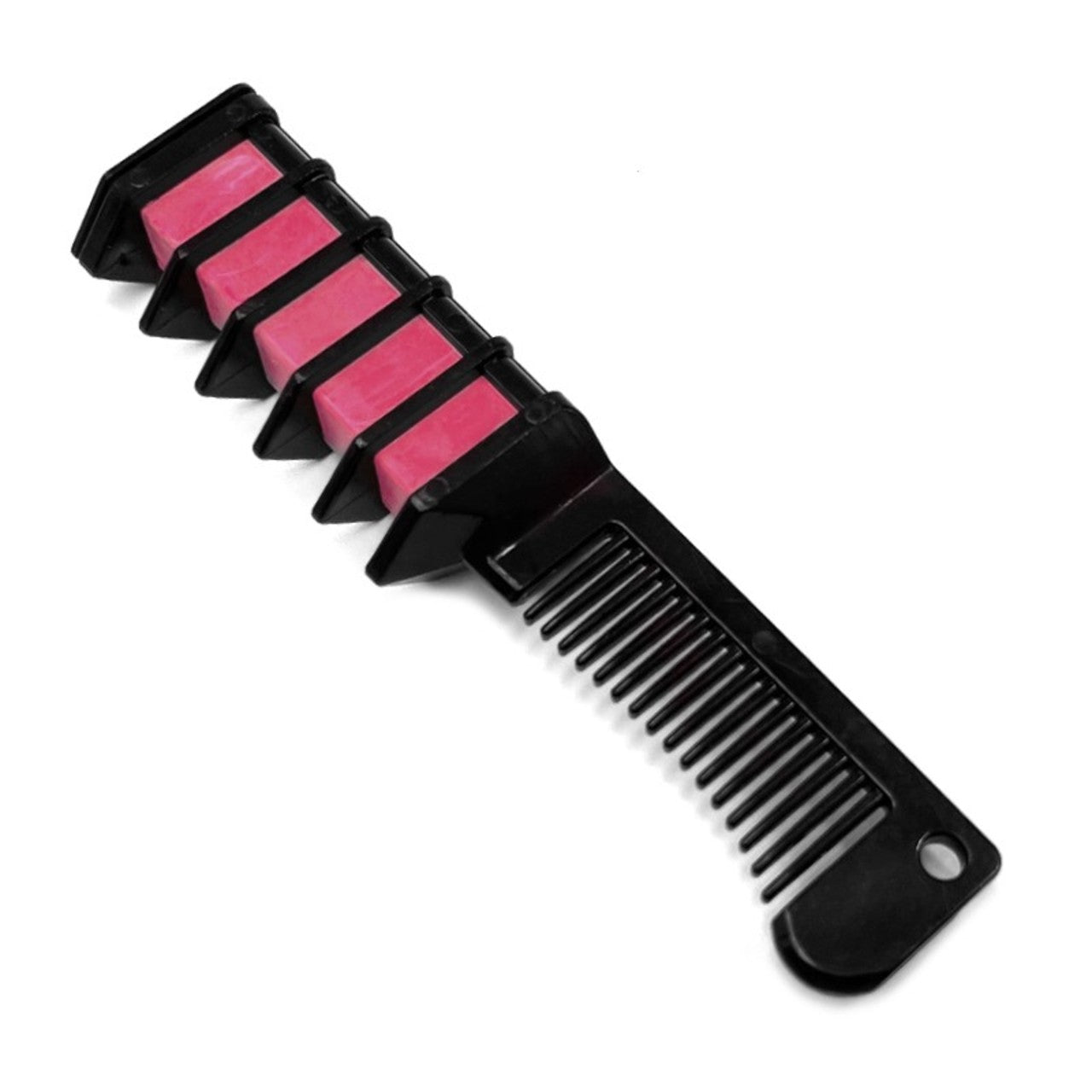 Peigne de craie rose pour cheveux