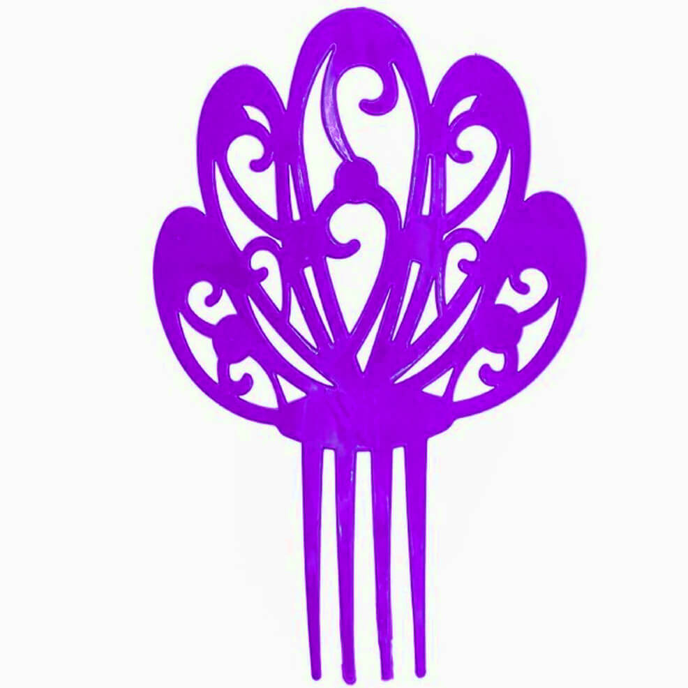 Peigne Violet Grand