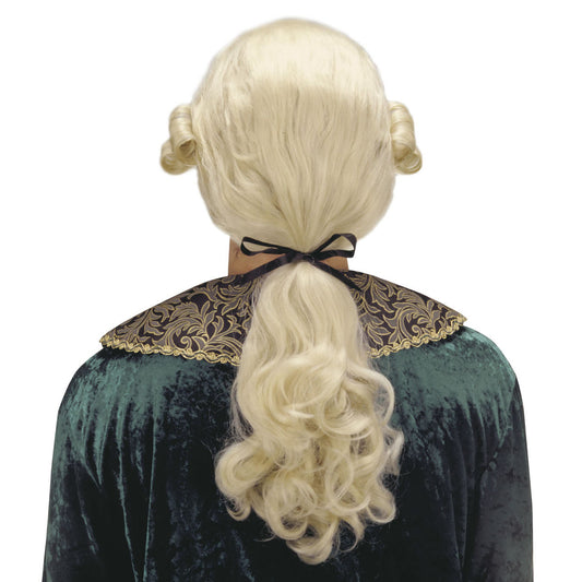 Perruque Baroque Blonde Duc