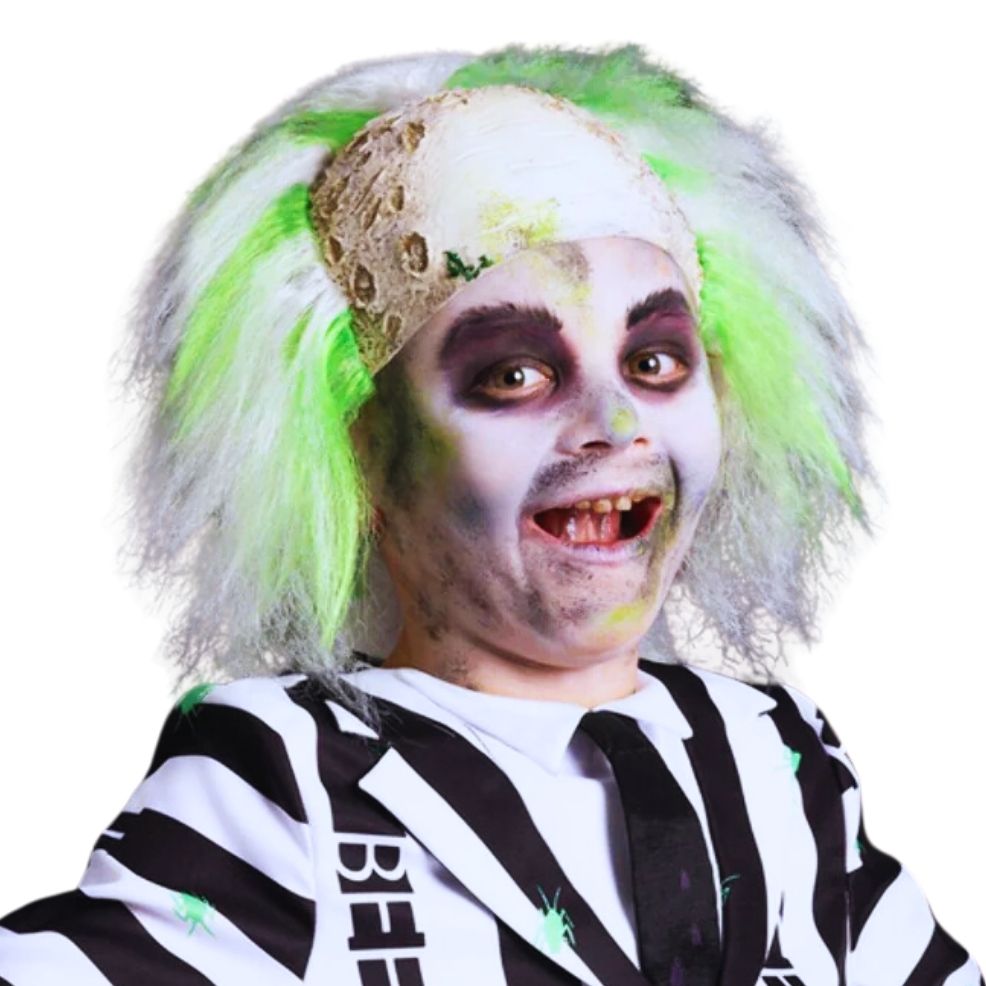 Perruque Beetlejuice™ Deluxe pour enfants