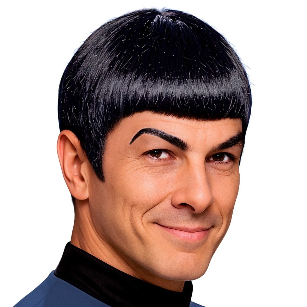 Perruque de Spock Star Trek