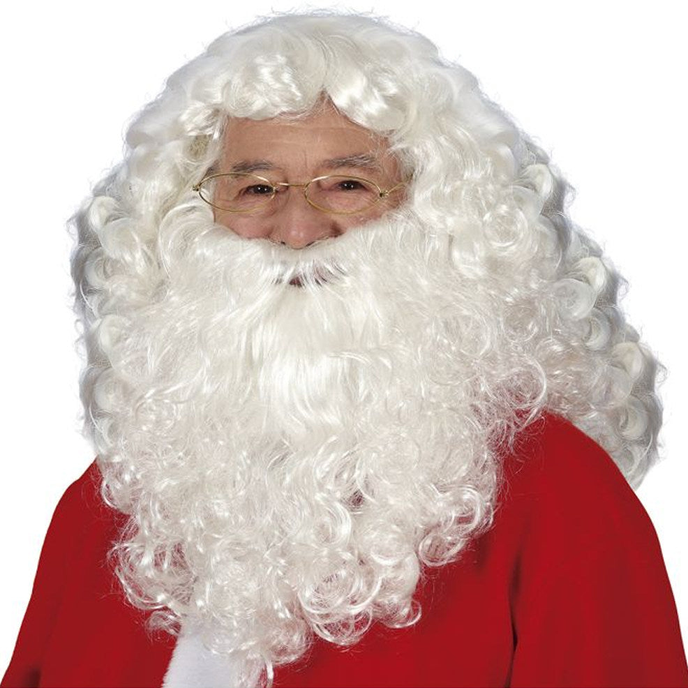 Perruque et Barbe du Père Noël Classique