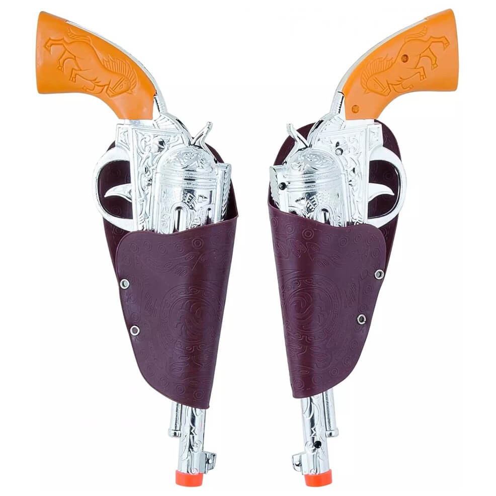 Pistolets avec Étui de Cowboy Sheriff