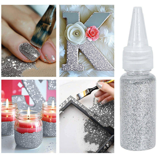 Paillettes Glitter Biodégradables Argentées