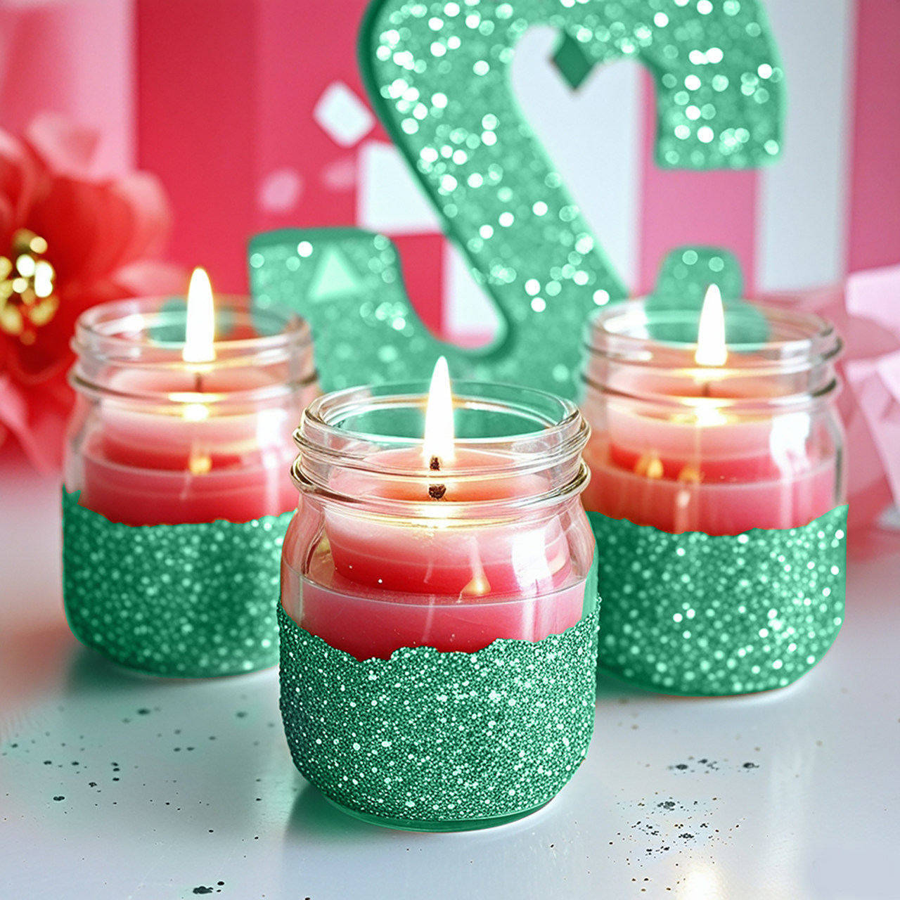 Paillettes Glitter Biodégradables Vertes