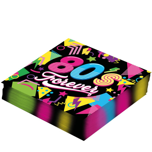 Serviettes Années 80