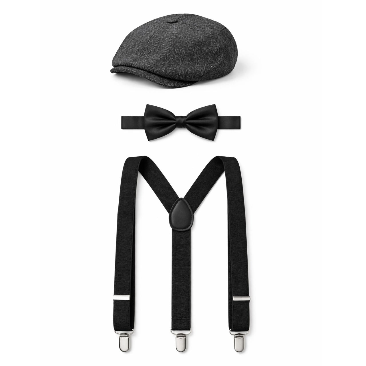 Set Gangster Anglais Noir Peaky