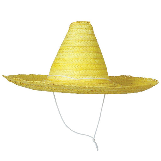 Chapeau Mexicain Jaune Éco