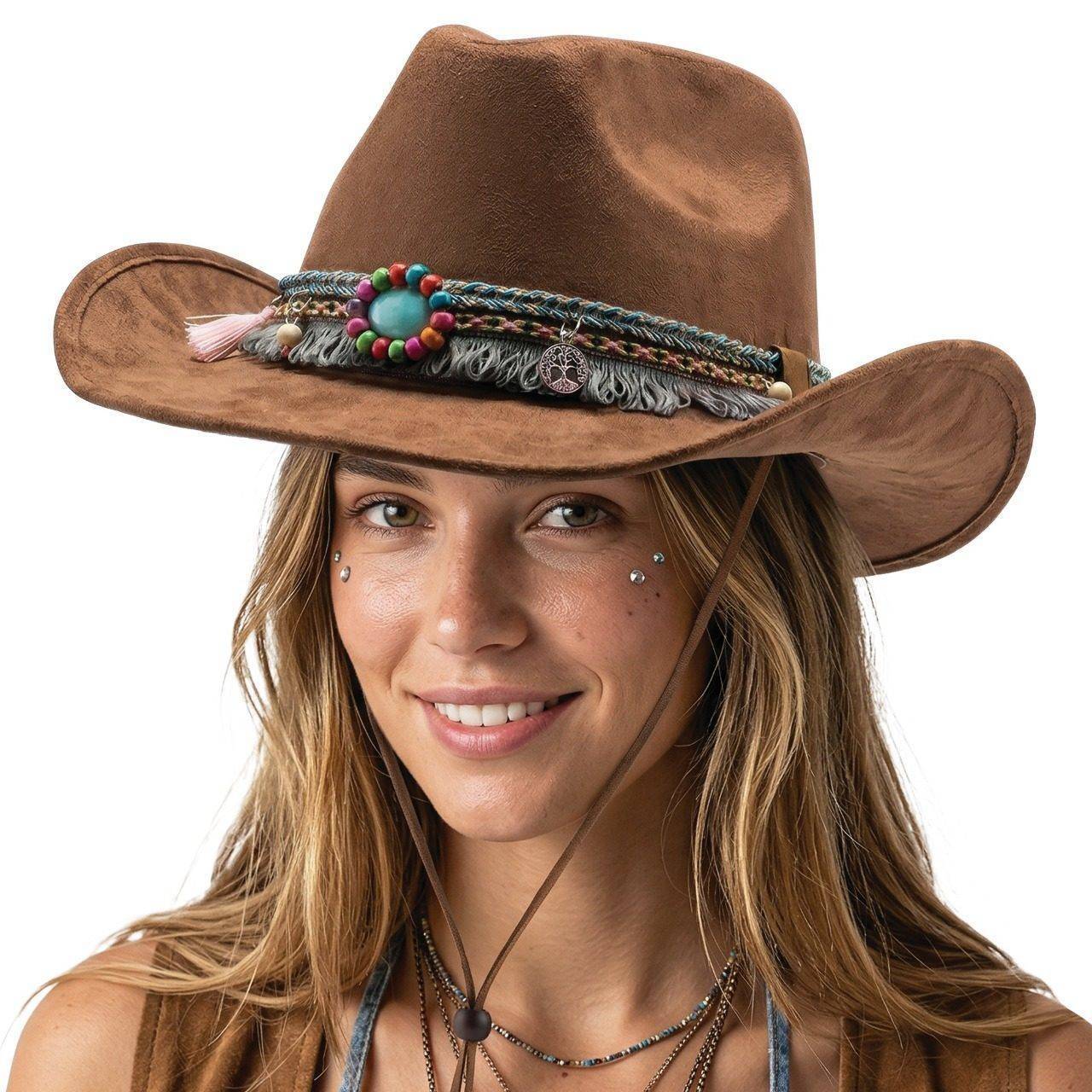 Chapeau de cow-boy ornements