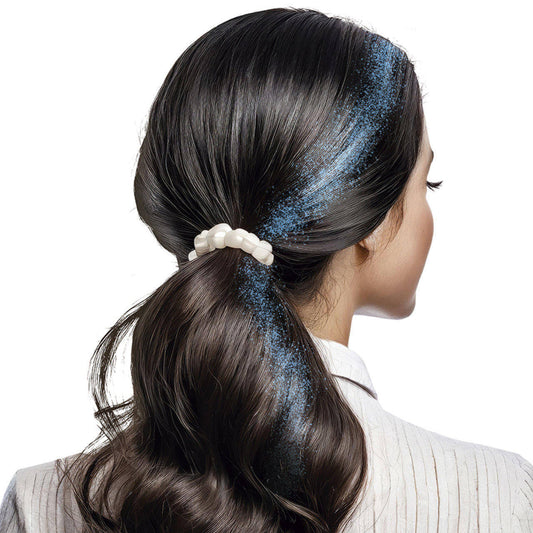 Spray Cheveux Pailleté Bleu