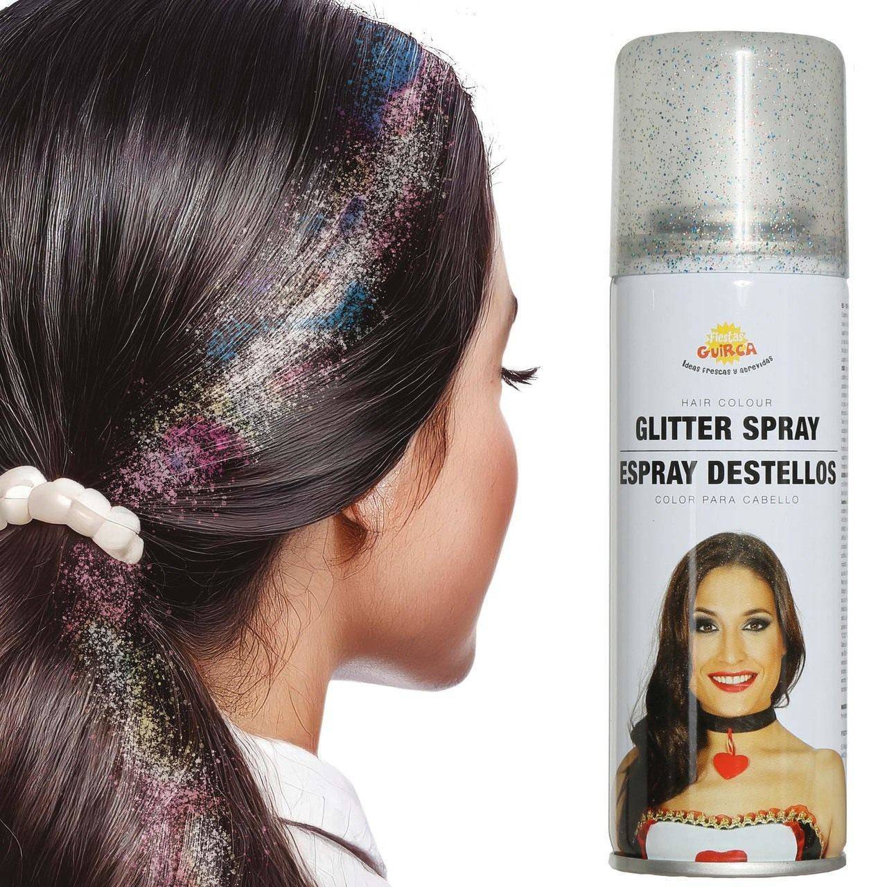 Spray Cheveux Pailleté Multicolores