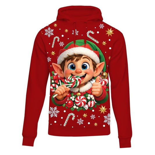 Sweat-shirt d’Elfe de Noël pour homme