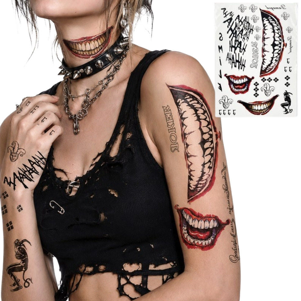 Tatouages de Joker Fou