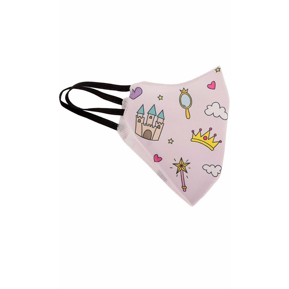 Mascarilla de Tela Princesas infantil | Don Disfraz
