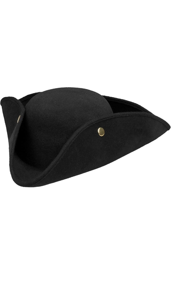 Chapeau de Pirate Amiral Noir