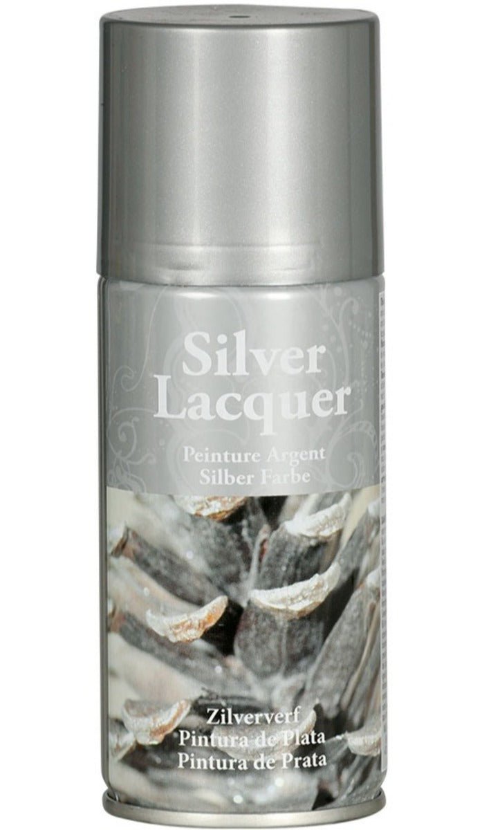 Spray Peinture Argent pour Noël