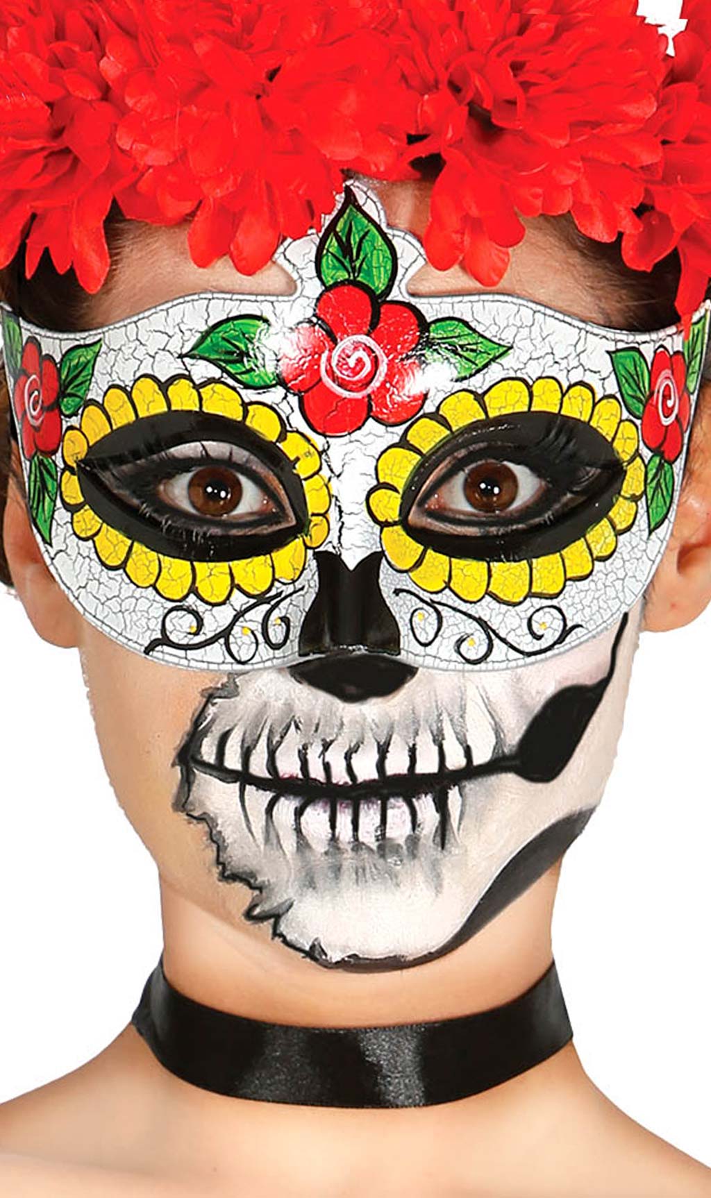 Loup Catrina Fleurs