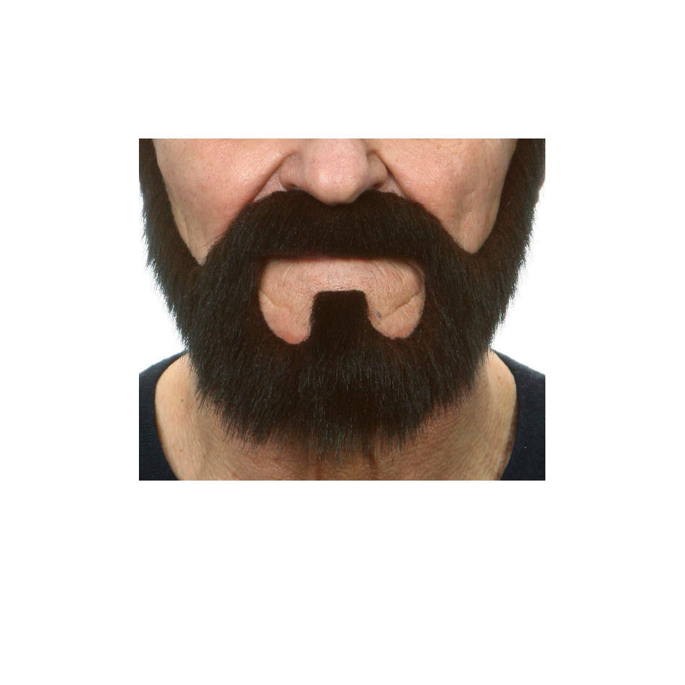 Bigote y Barba Negro Profesional 033-SF | Don Disfraz