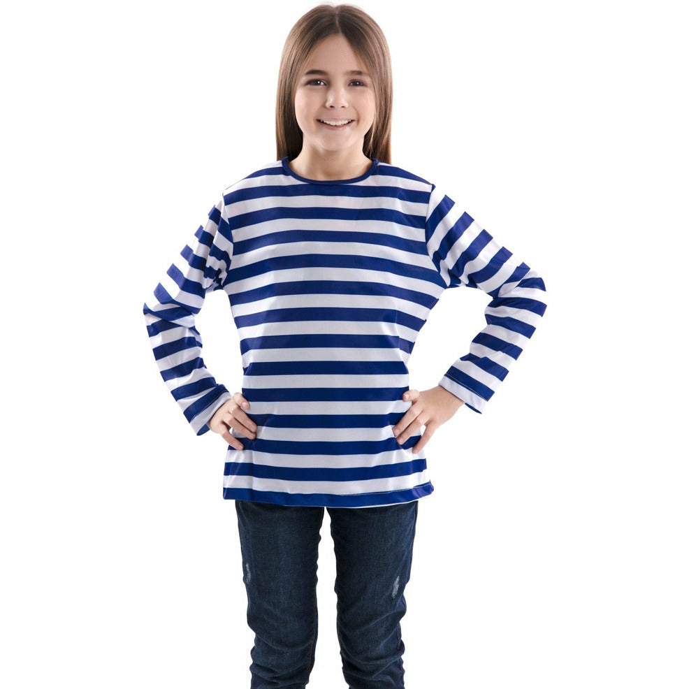 Camiseta de Rayas Azules infantil | Don Disfraz