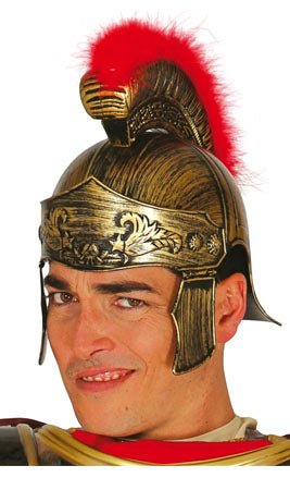 Casque Romain Doré