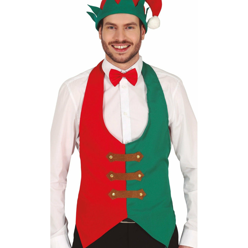 Chaleco de Elfo Navideño | Don Disfraz