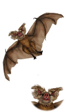 Décoration à Suspendre Chauve-Souris Marron