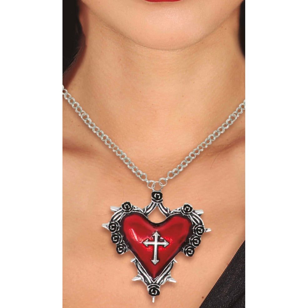 Collar de Gótico de Corazón | Don Disfraz