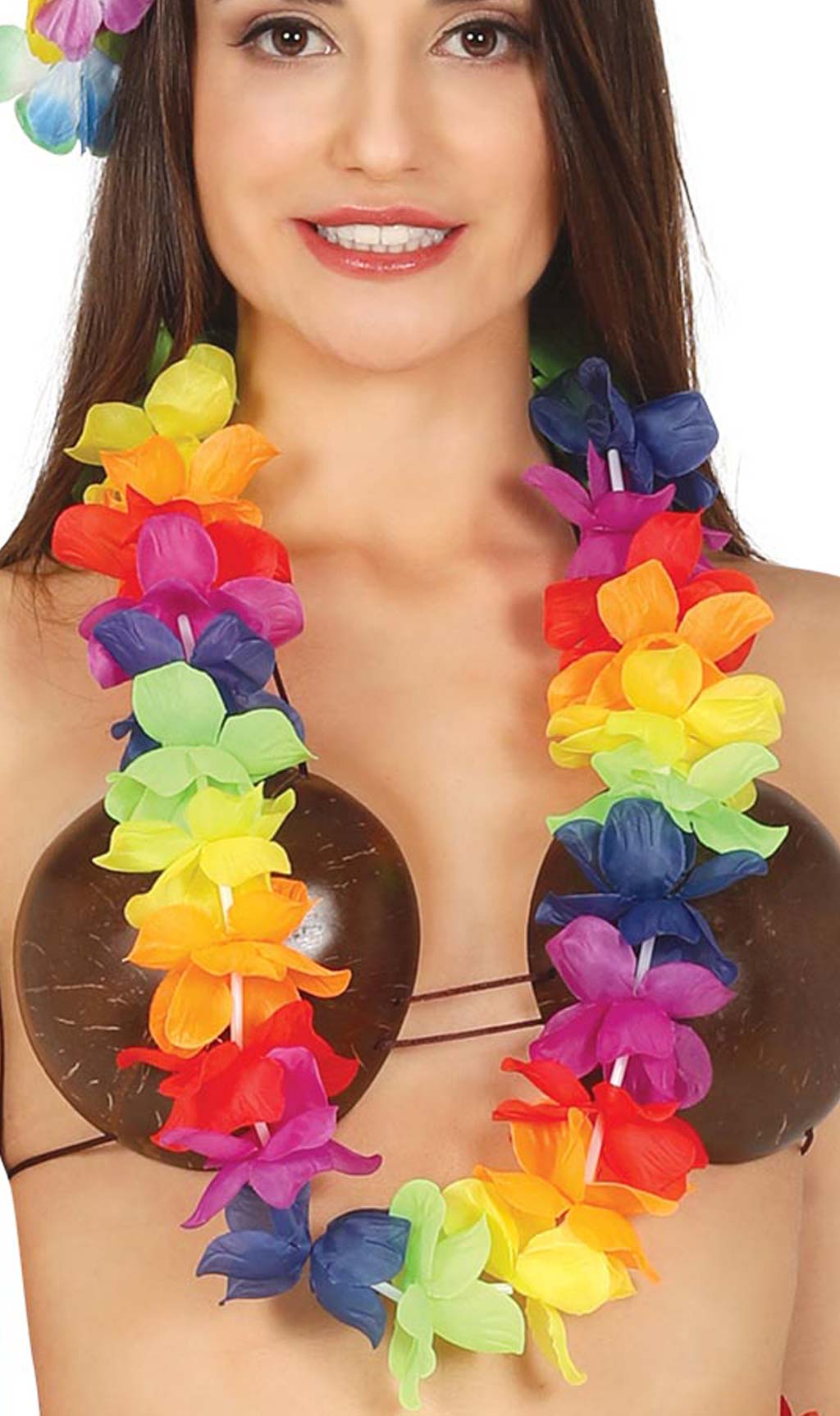 Collier Hawaïen Hibiscus