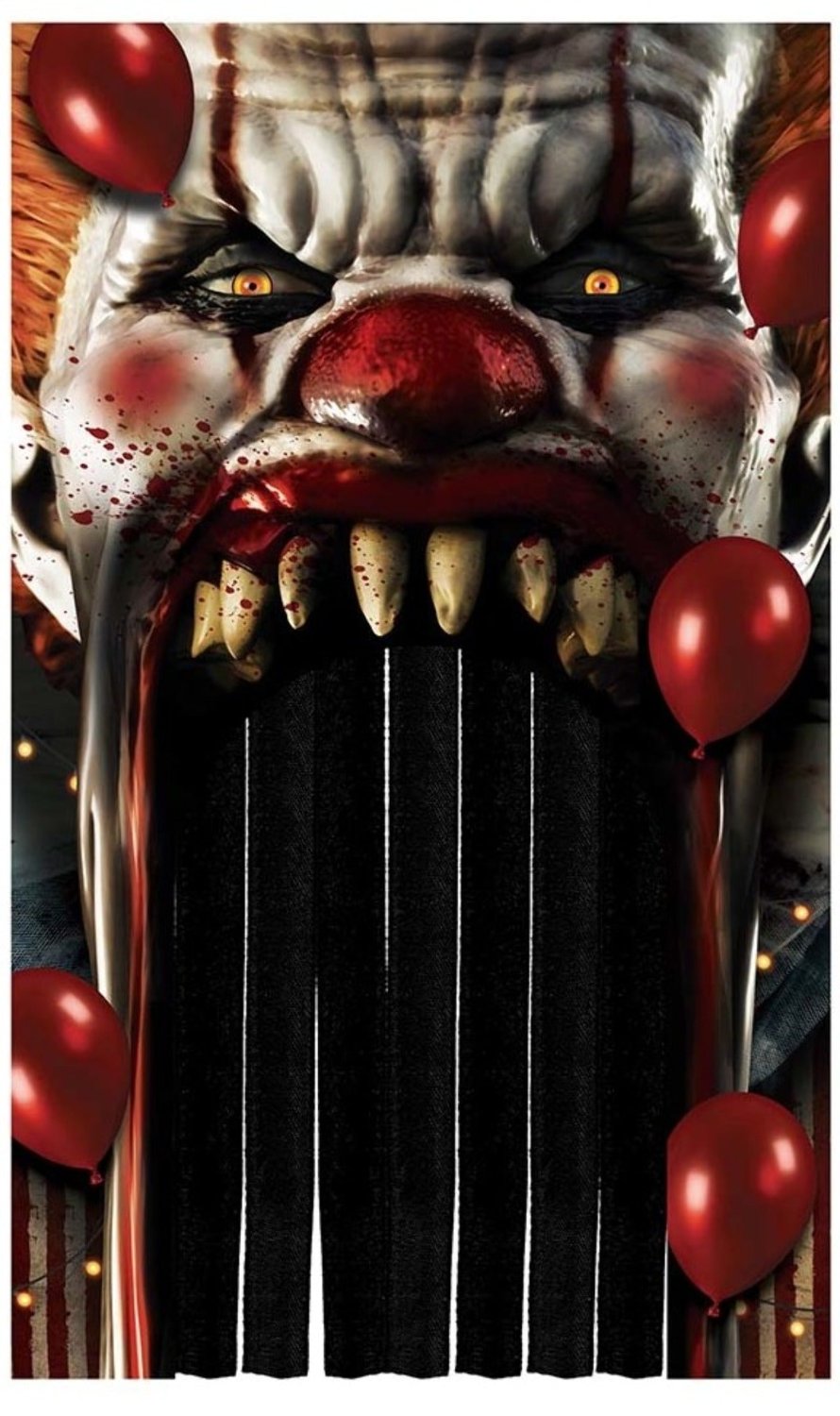 Rideau de Clown de la Terreur