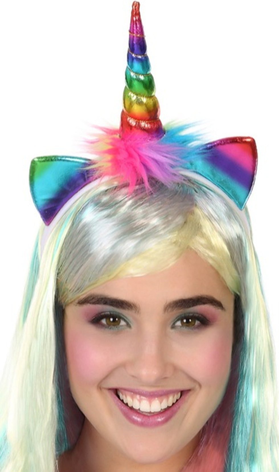 Serre-Tête de Licorne Multicolore