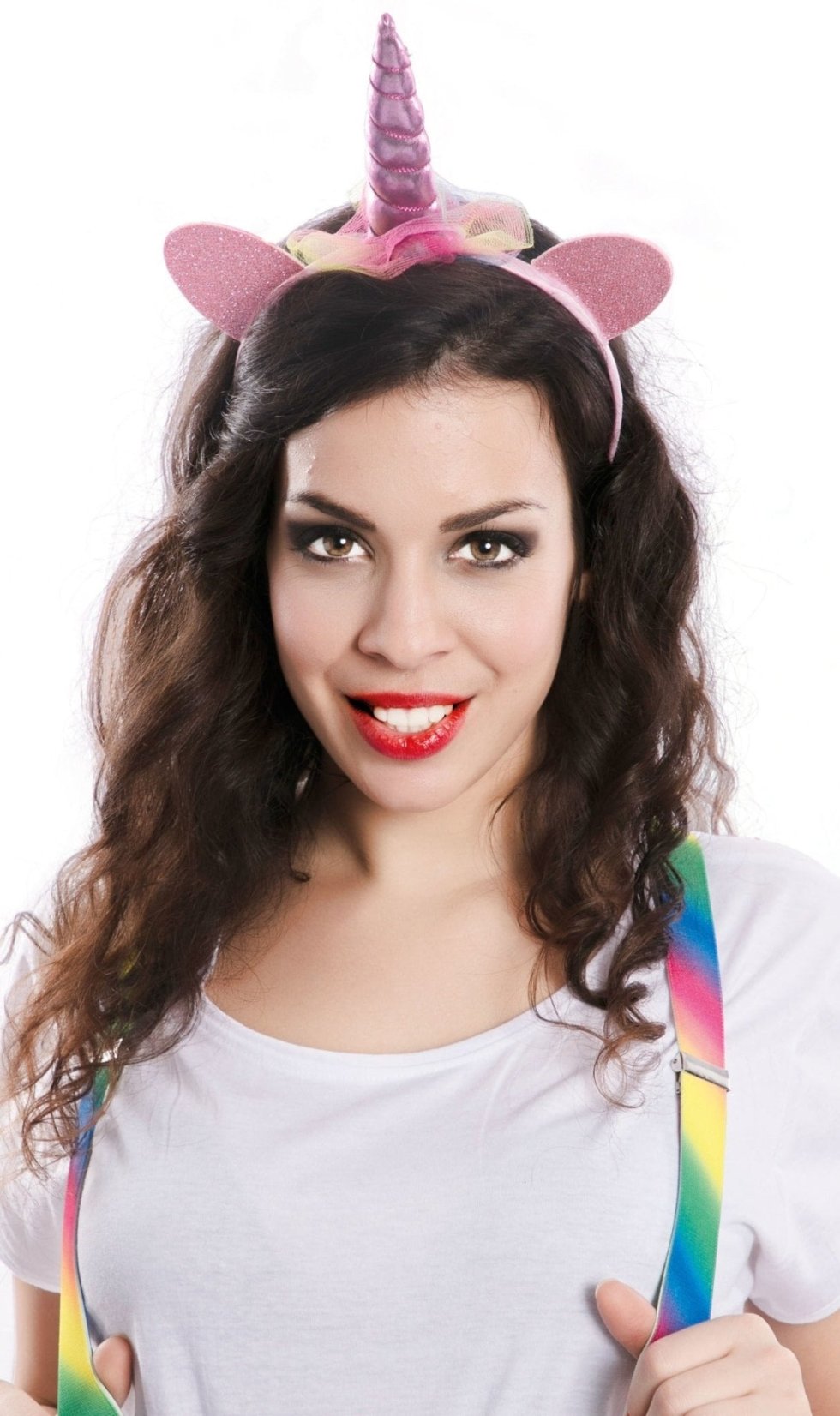 Serre-Tête de Licorne Rose pour enfant
