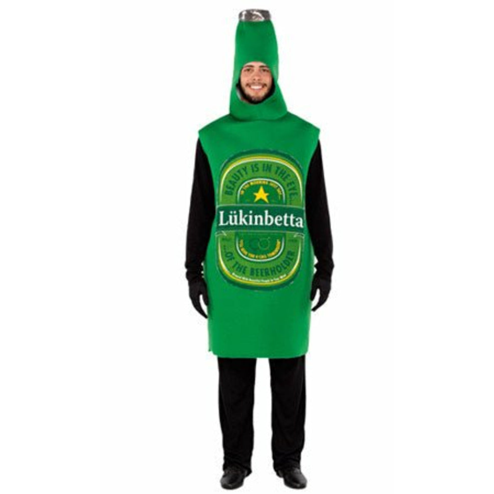 Disfraz de Cerveza Verde adulto | Don Disfraz