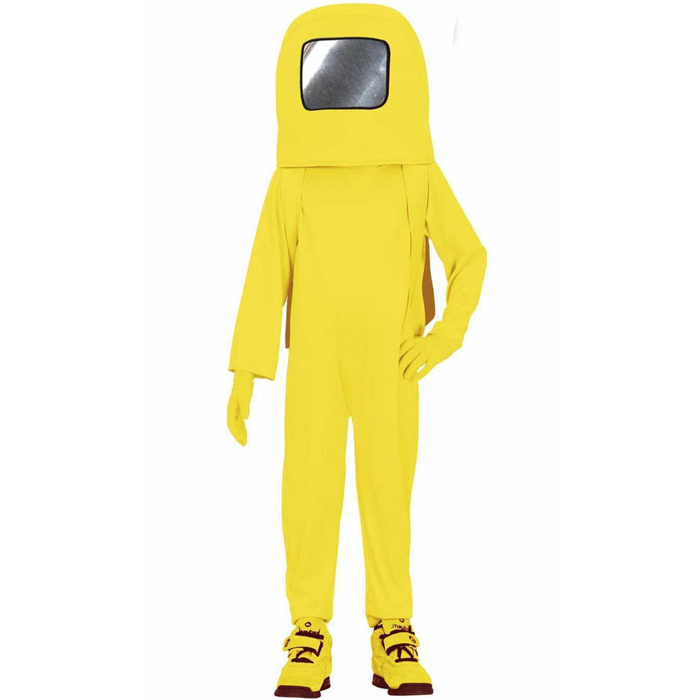 Disfraz de Among Us Amarillo Espacial infantil | Don Disfraz