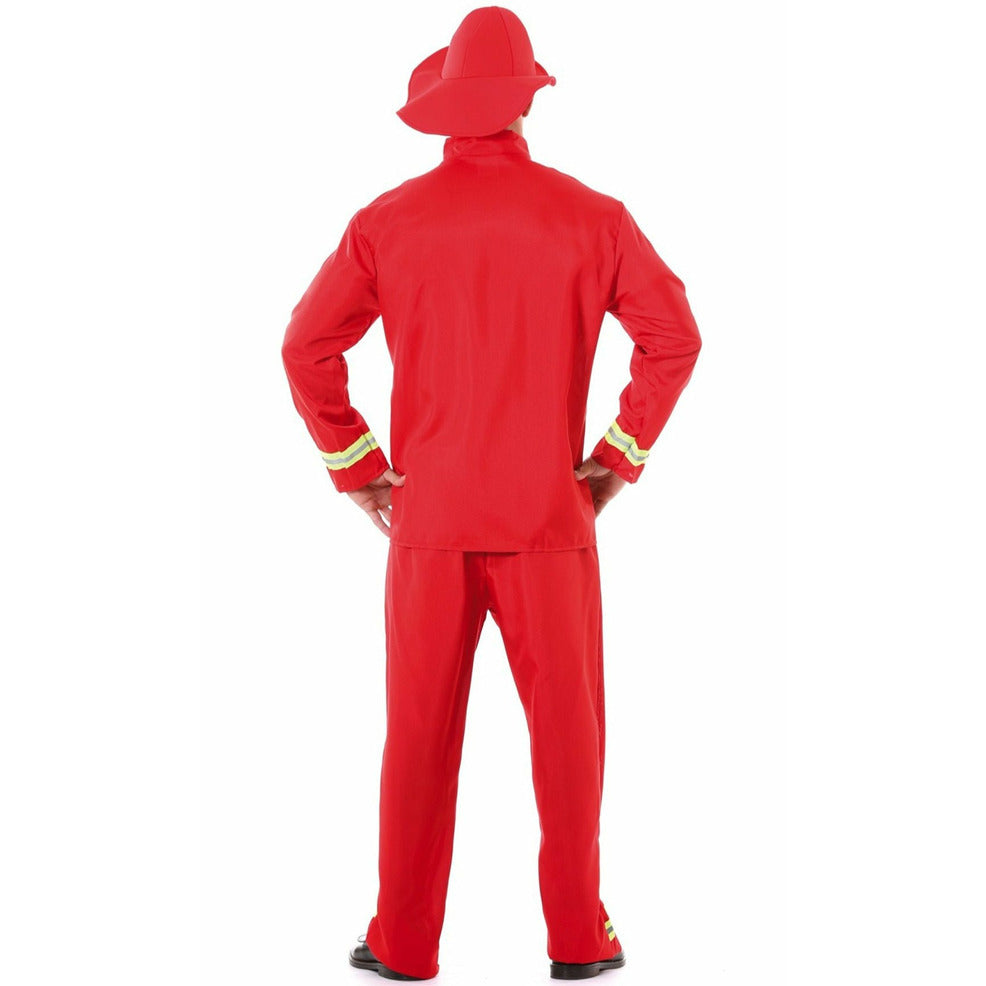 Disfraz de Bombero Rojo para hombre | Don Disfraz