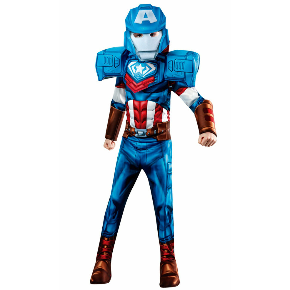 Disfraz de Capitán América™ Mech Strike infantil | Don Disfraz