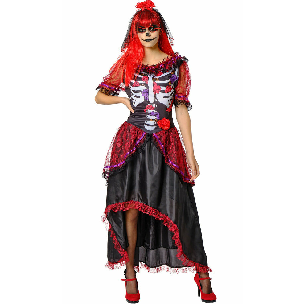 Disfraz de Catrina Velo para mujer | Don Disfraz