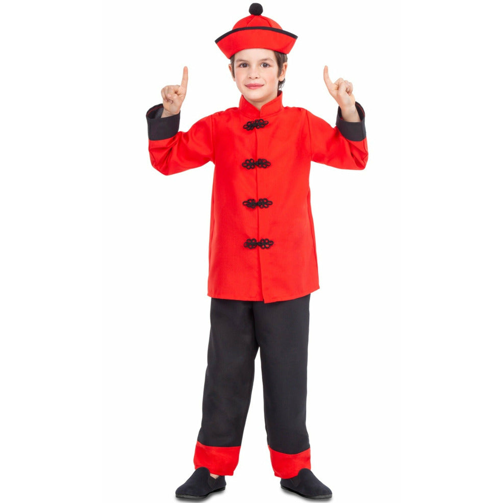 Disfraz de Chino Rojo para niño | Don Disfraz