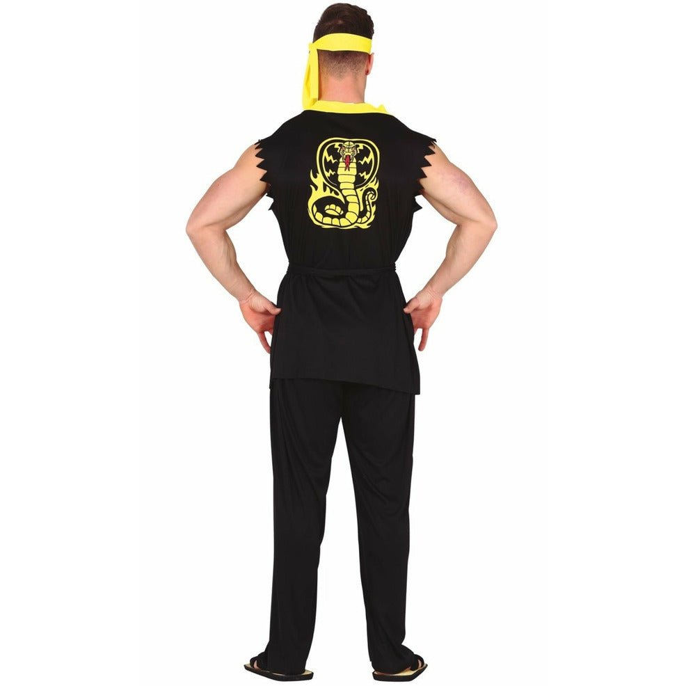 Disfraz Cobra Kai Negro para adulto | Don Disfraz