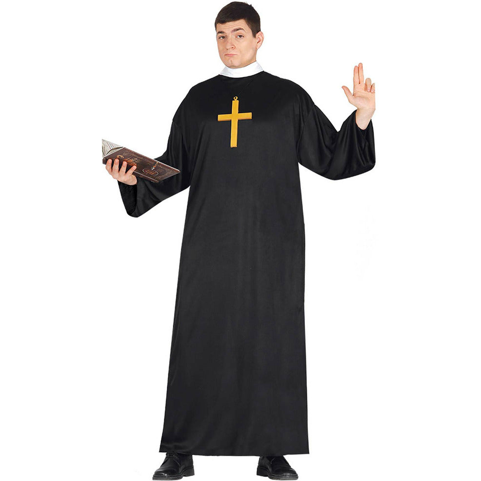 Disfraz de Cura Sotana para hombre | Don Disfraz
