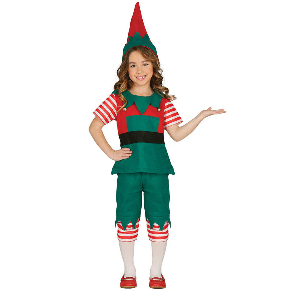 Disfraz de Elfo Navideño infantil | Don Disfraz