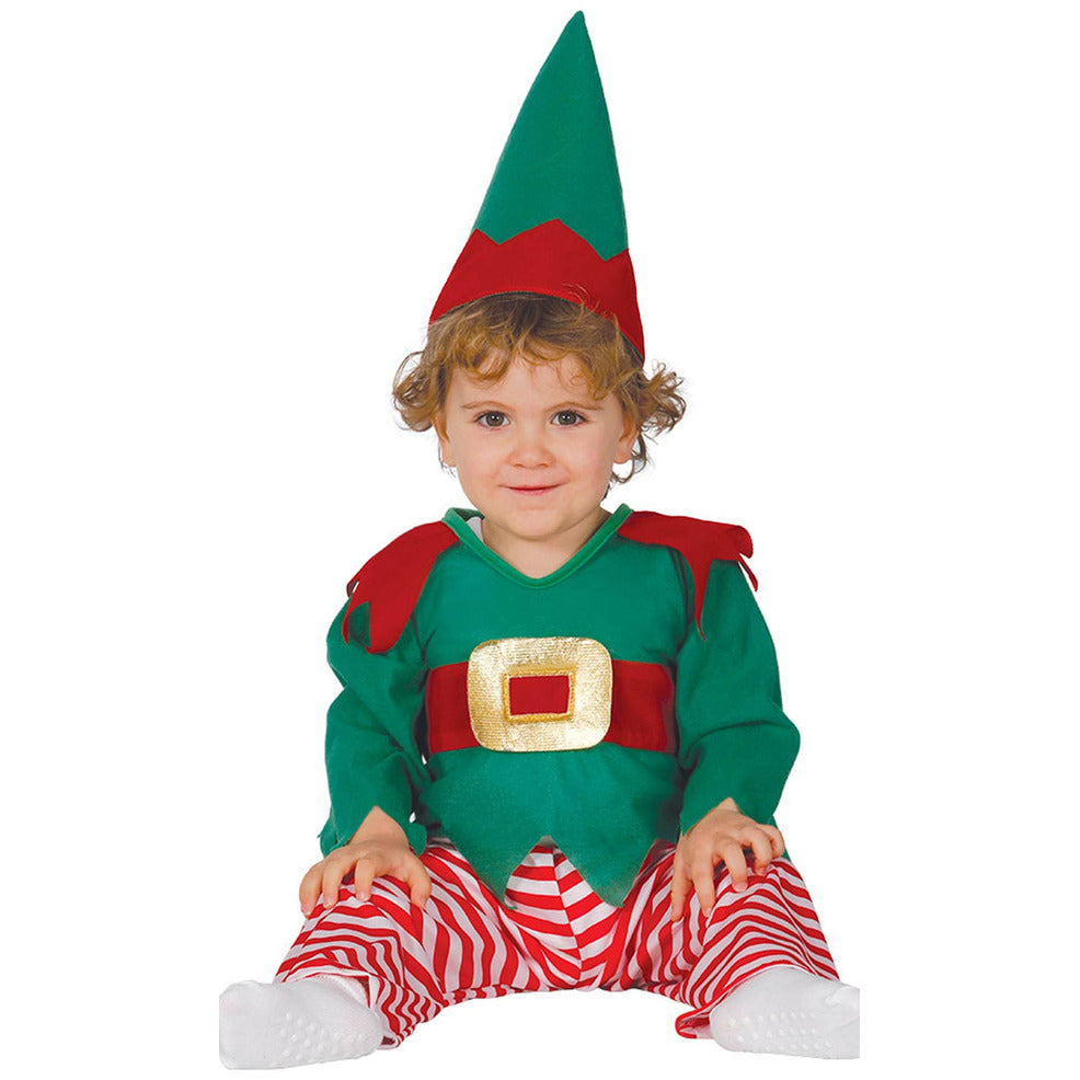 Disfraz de Elfo Navideño para bebé | Don Disfraz
