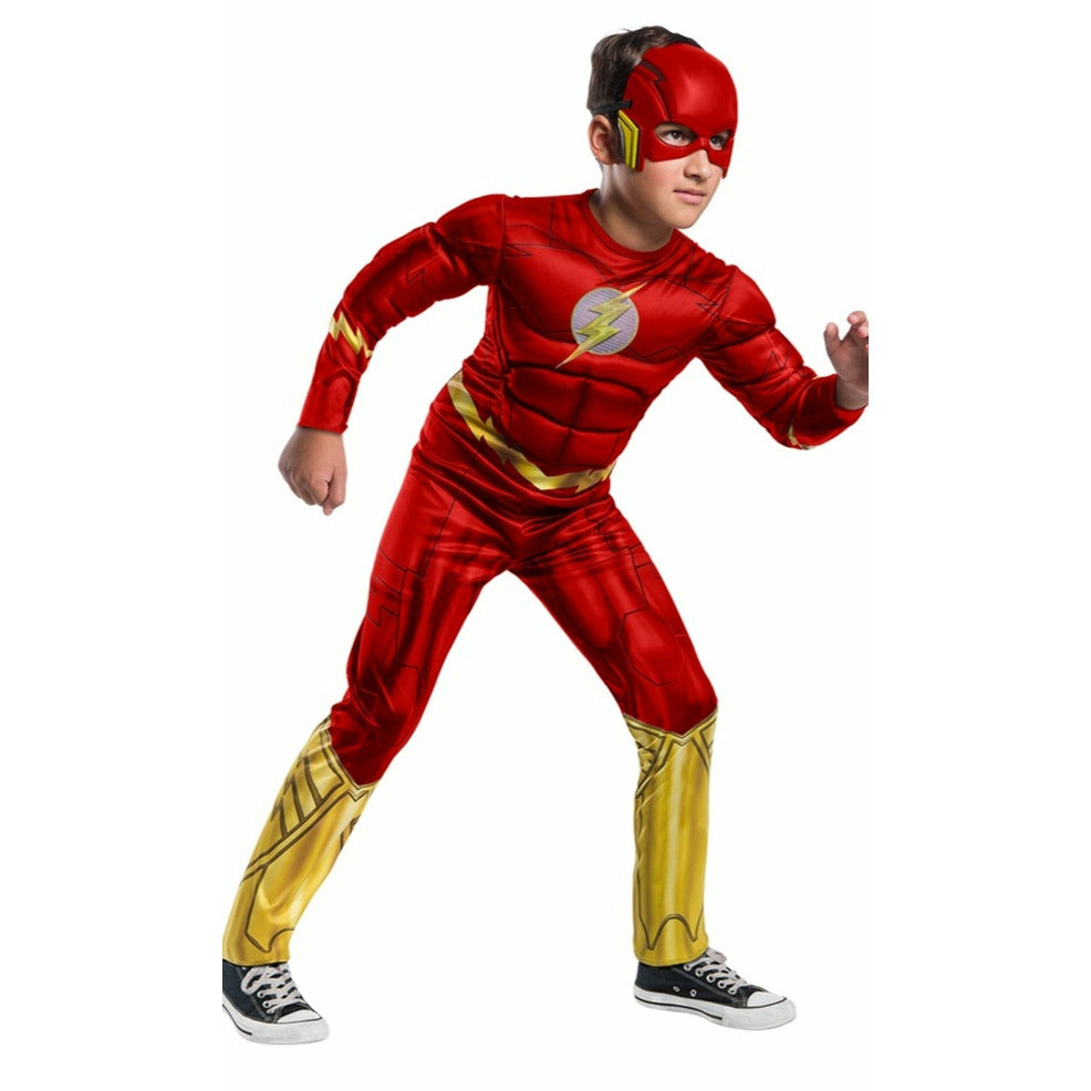 Disfraz de Flash™ Musculoso Deluxe infantil | Don Disfraz