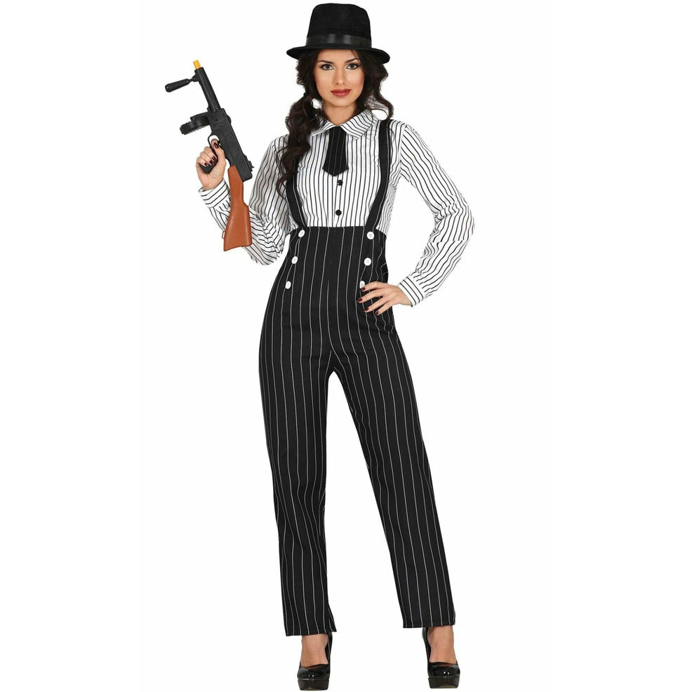 Disfraz de Gangster Virginia para mujer | Don Disfraz